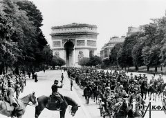 Парад германских войск в Париже 14 июня 1940 РГАКФД